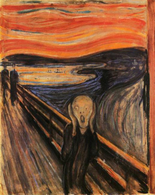 The Scream by Edvard Munch 1893